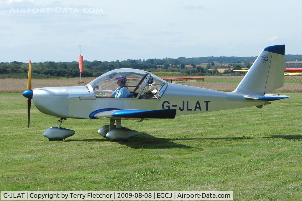 G-JLAT, 2003 Aerotechnik EV-97 Eurostar C/N PFA 315-14068, EV-97 Eurostar - Visitor to Sherburn for the 2009 LAA Great Northern Rally