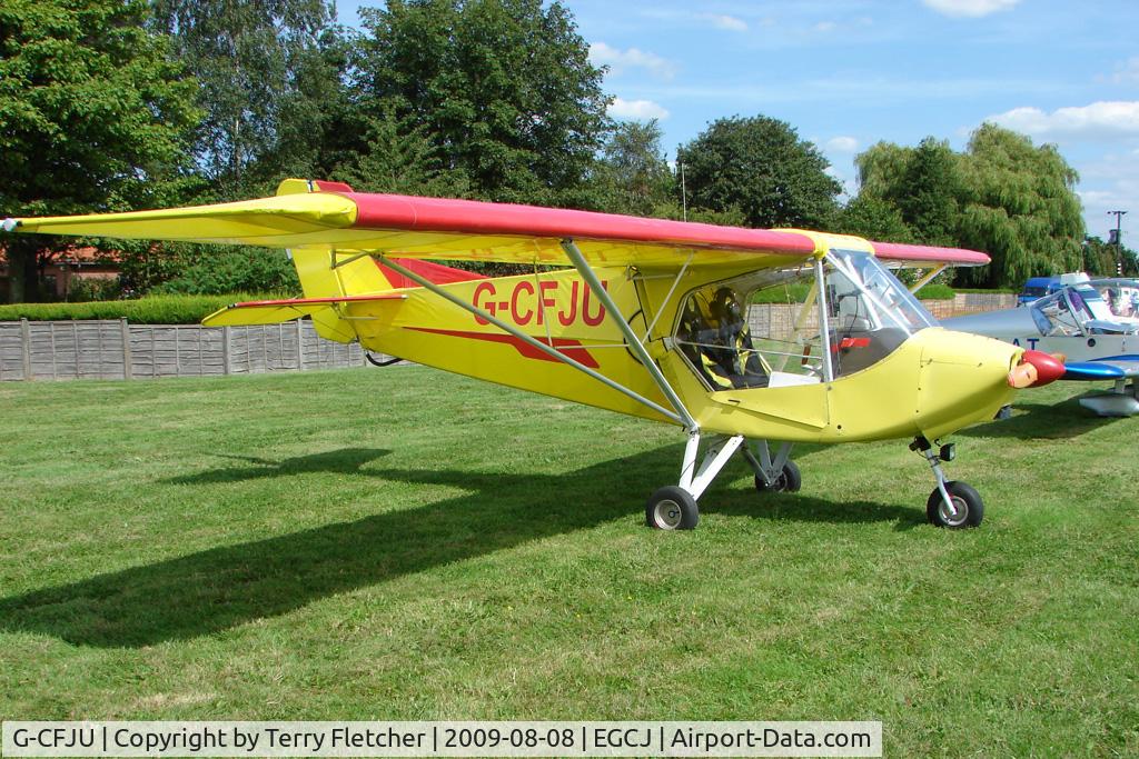 G-CFJU, 2008 Raj Hamsa X-Air Hawk C/N PFA 340-14731, Microlight Visitor to Sherburn for the 2009 LAA Great Northern Rally