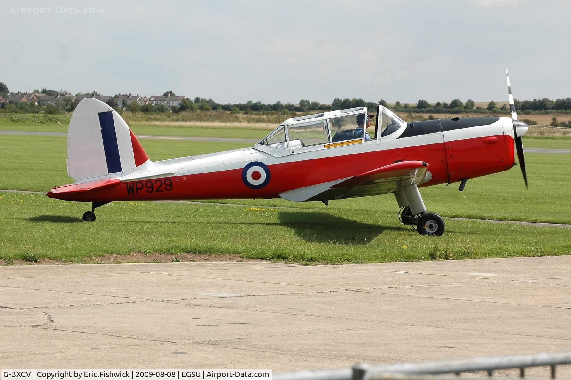 G-BXCV, 1952 De Havilland DHC-1 Chipmunk T.10 C/N C1/0807, WP929 at Duxford