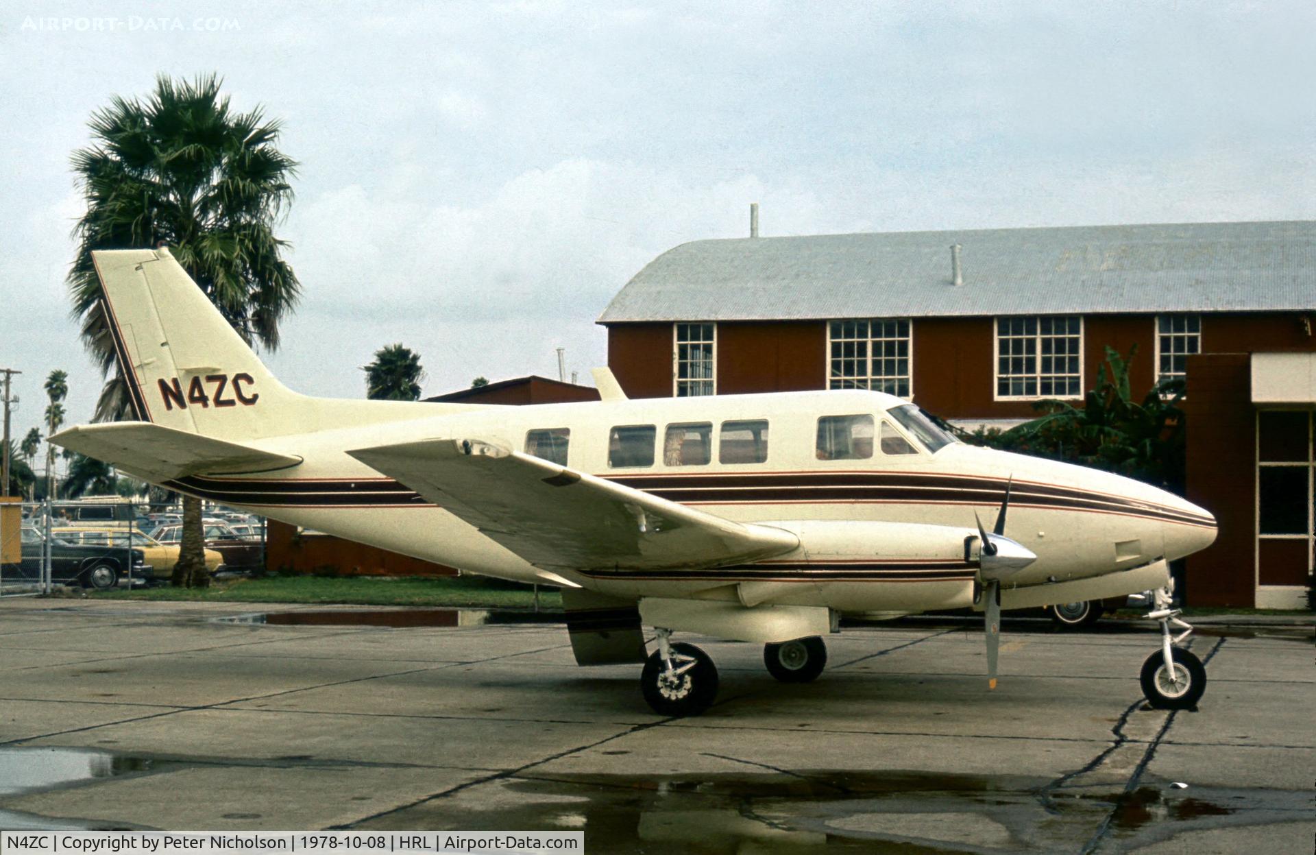 N4ZC, 1968 Beech 65-B80 Queen Air C/N LD-402, This Beech Queen Air was a visitor to Harlingen at the time of the 1978 Confederate Air Force Airshow.