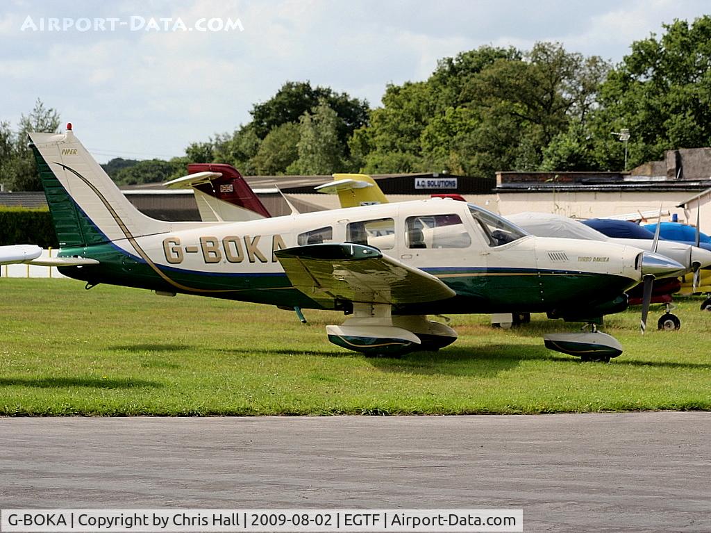 G-BOKA, 1979 Piper PA-28-201T Turbo Dakota C/N 28-7921076, CBG AVIATION LTD