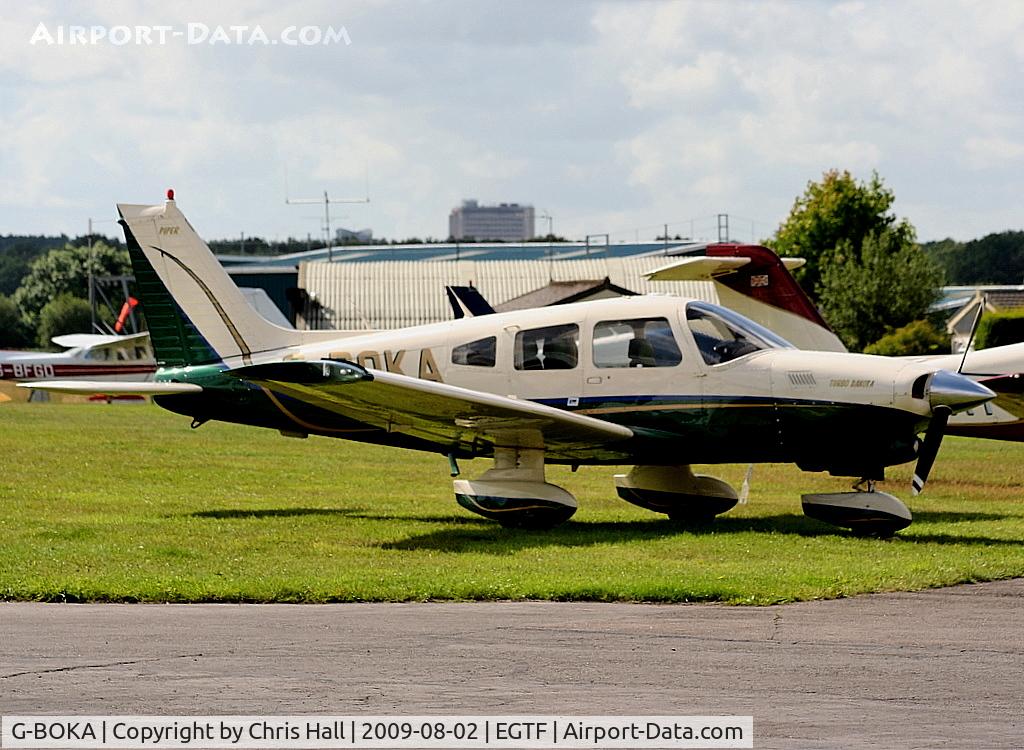 G-BOKA, 1979 Piper PA-28-201T Turbo Dakota C/N 28-7921076, CBG AVIATION LTD