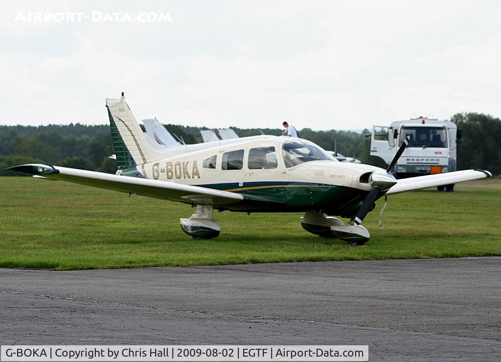 G-BOKA, 1979 Piper PA-28-201T Turbo Dakota C/N 28-7921076, CBG AVIATION LTD