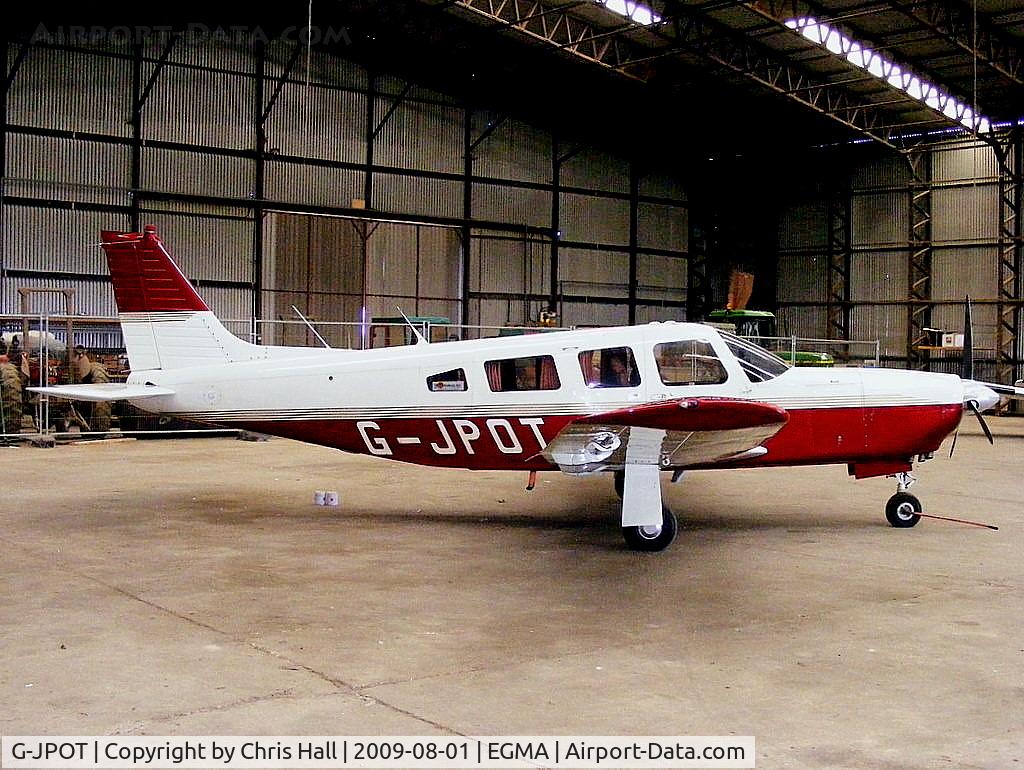 G-JPOT, 1981 Piper PA-32R-301 Saratoga SP C/N 32R-8113065, privately owned