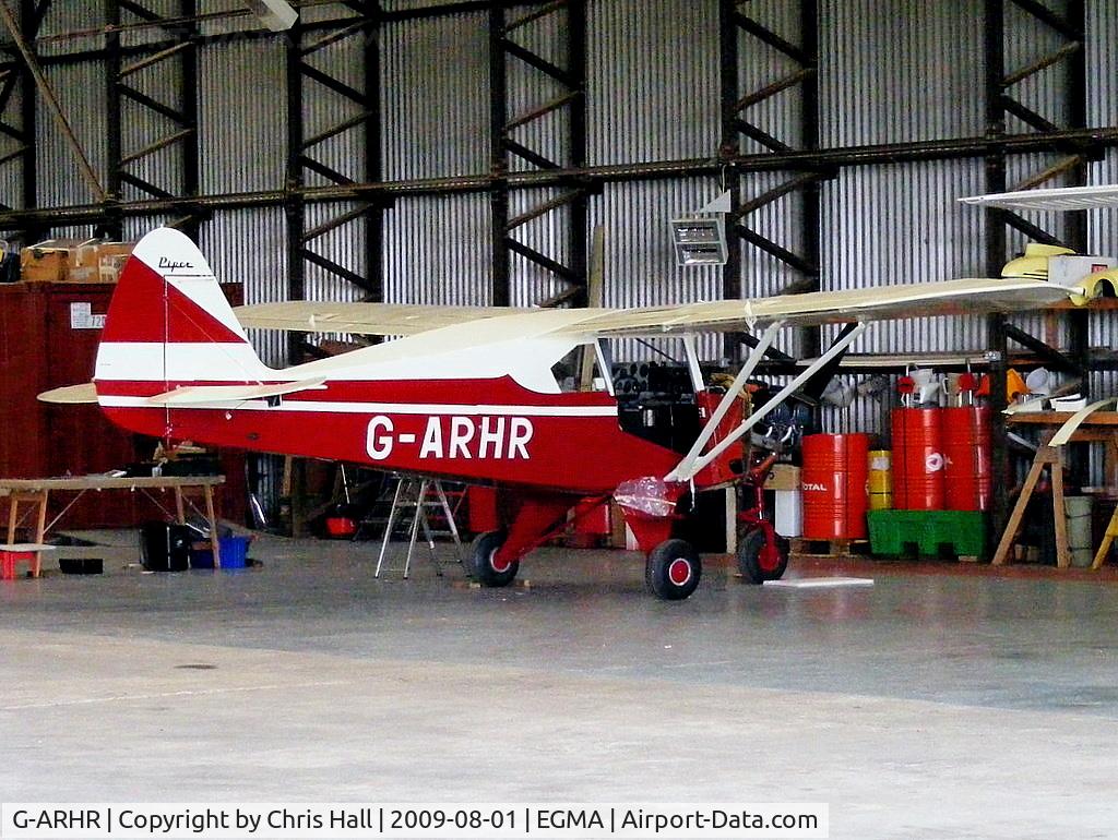 G-ARHR, 1960 Piper PA-22-150 Caribbean C/N 22-7576, privately owned, Previous ID: N3707Z