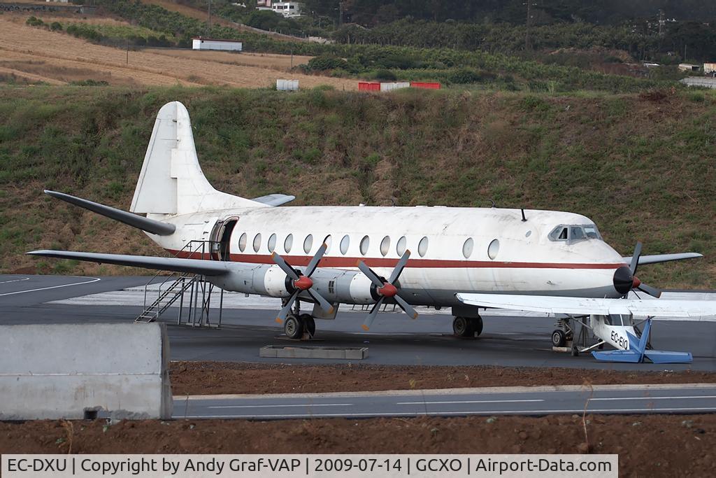 EC-DXU, 1958 Vickers Viscount 806 C/N 264, Lineas Aereas Canarias Vickers Viscount