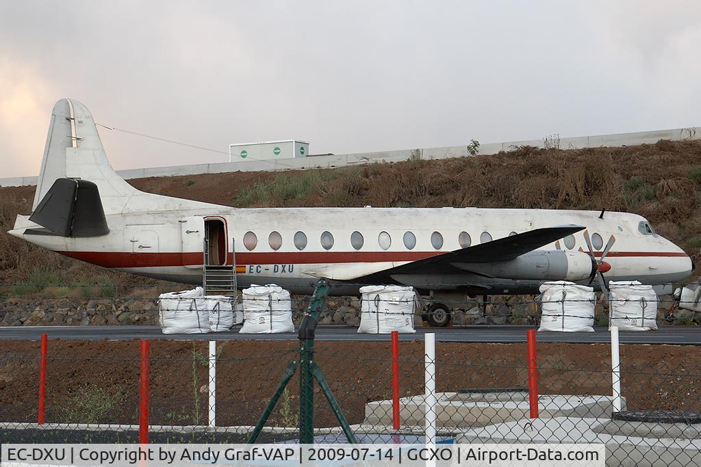EC-DXU, 1958 Vickers Viscount 806 C/N 264, Lineas Aereas Canarias Vickers Viscount