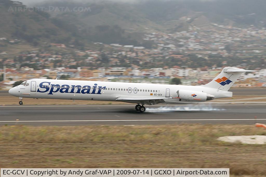 EC-GCV, 1992 McDonnell Douglas MD-82 (DC-9-82) C/N 53165, Spanair MD80