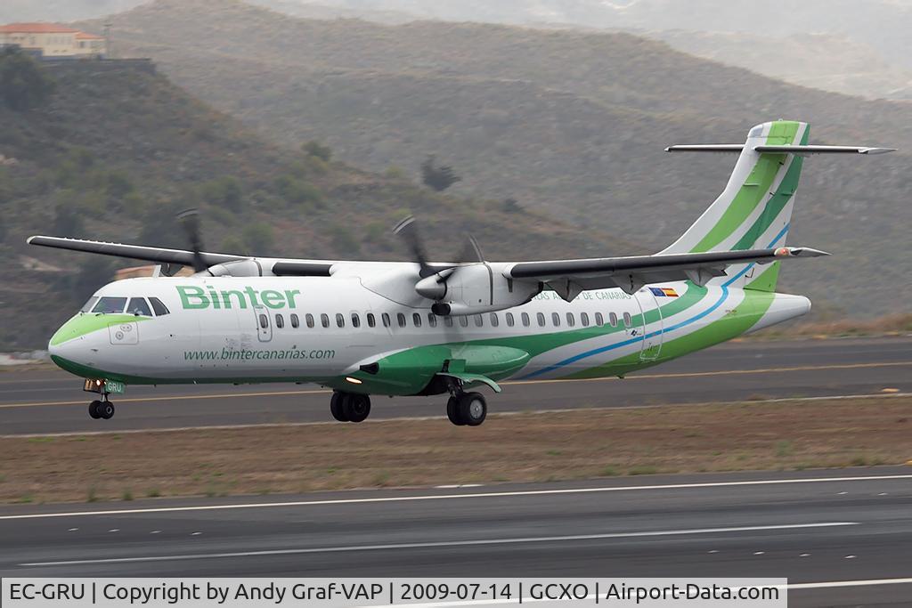 EC-GRU, 1996 ATR 72-202 C/N 493, Binter Canarias ATR72