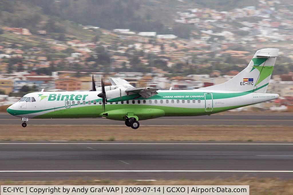 EC-IYC, 2004 ATR 72-212A C/N 709, Binter Canarias ATR72