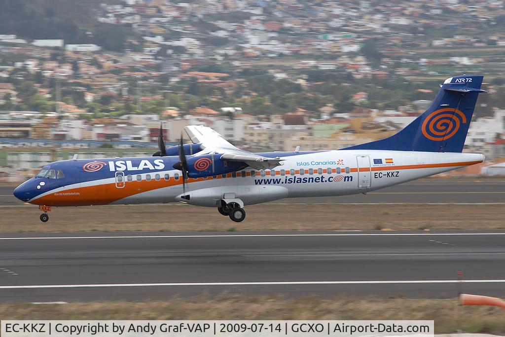 EC-KKZ, 2007 ATR 72-212A C/N 766, Islas Canarias ATR72