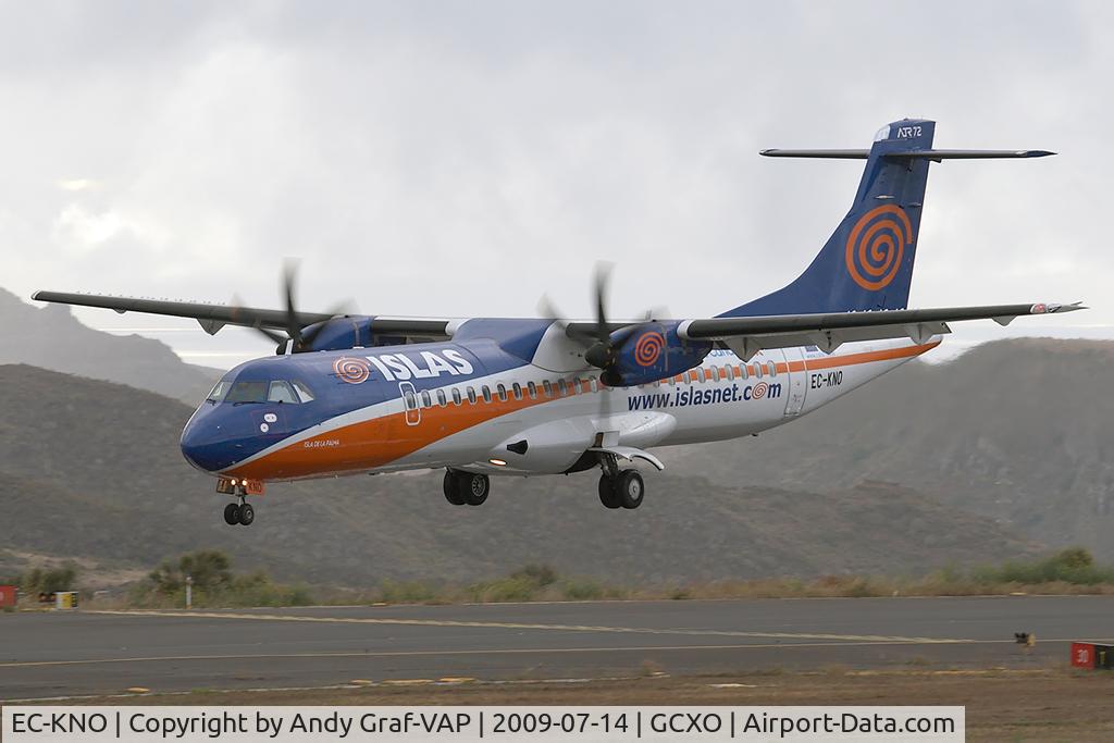 EC-KNO, 2008 ATR 72-212A C/N 770, Islas Canarias ATR72