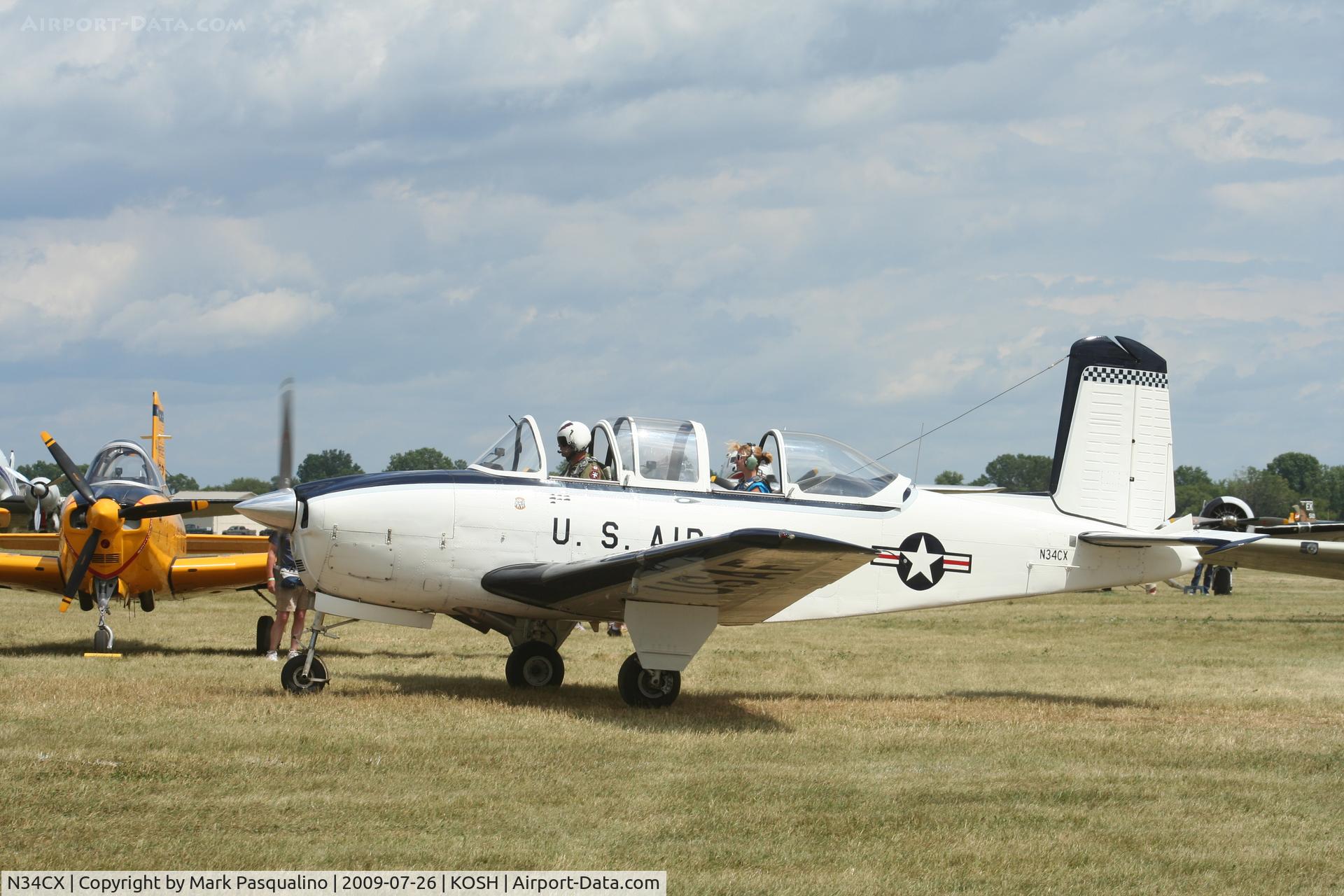 N34CX, 1958 Beech T-34A Mentor C/N CG-223, Beech T-34A