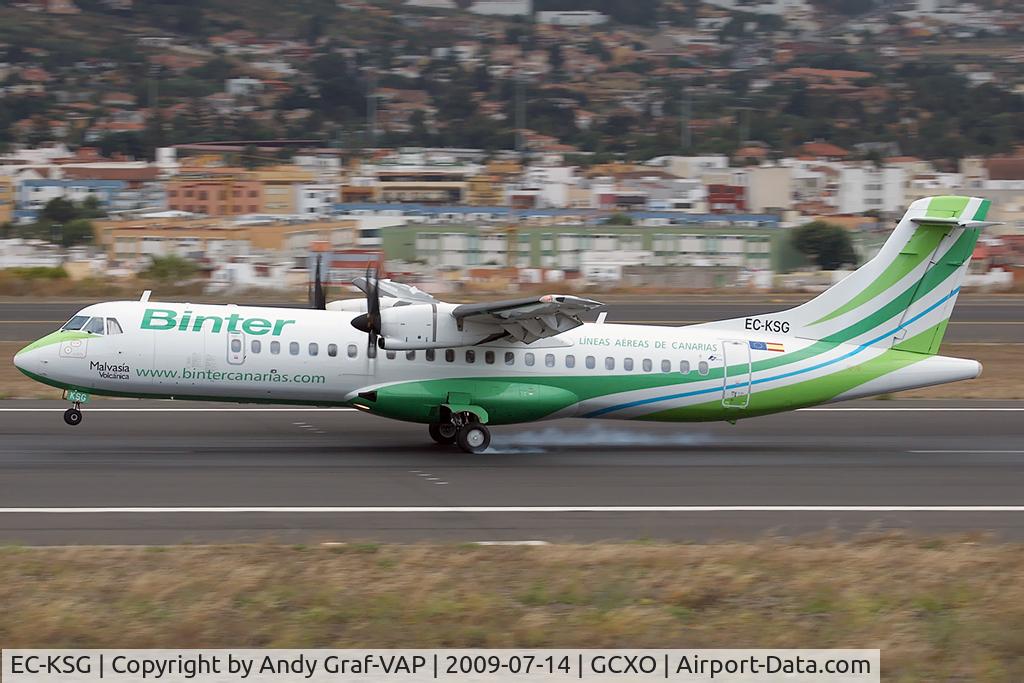 EC-KSG, 2008 ATR 72-212A C/N 796, Binter Canarias ATR72