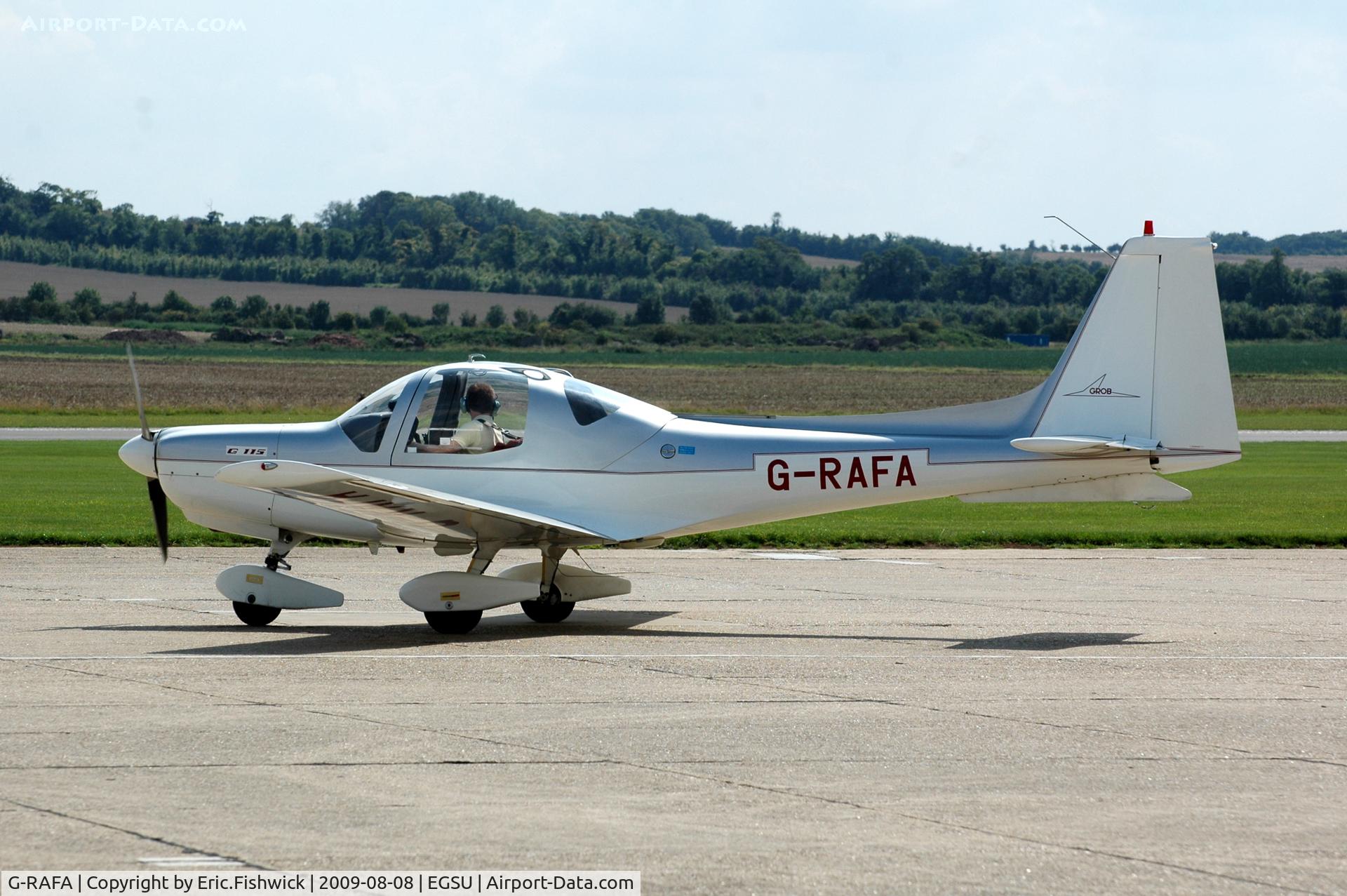 G-RAFA, 1989 Grob G-115 C/N 8081, 1. G-RAFA at Duxford