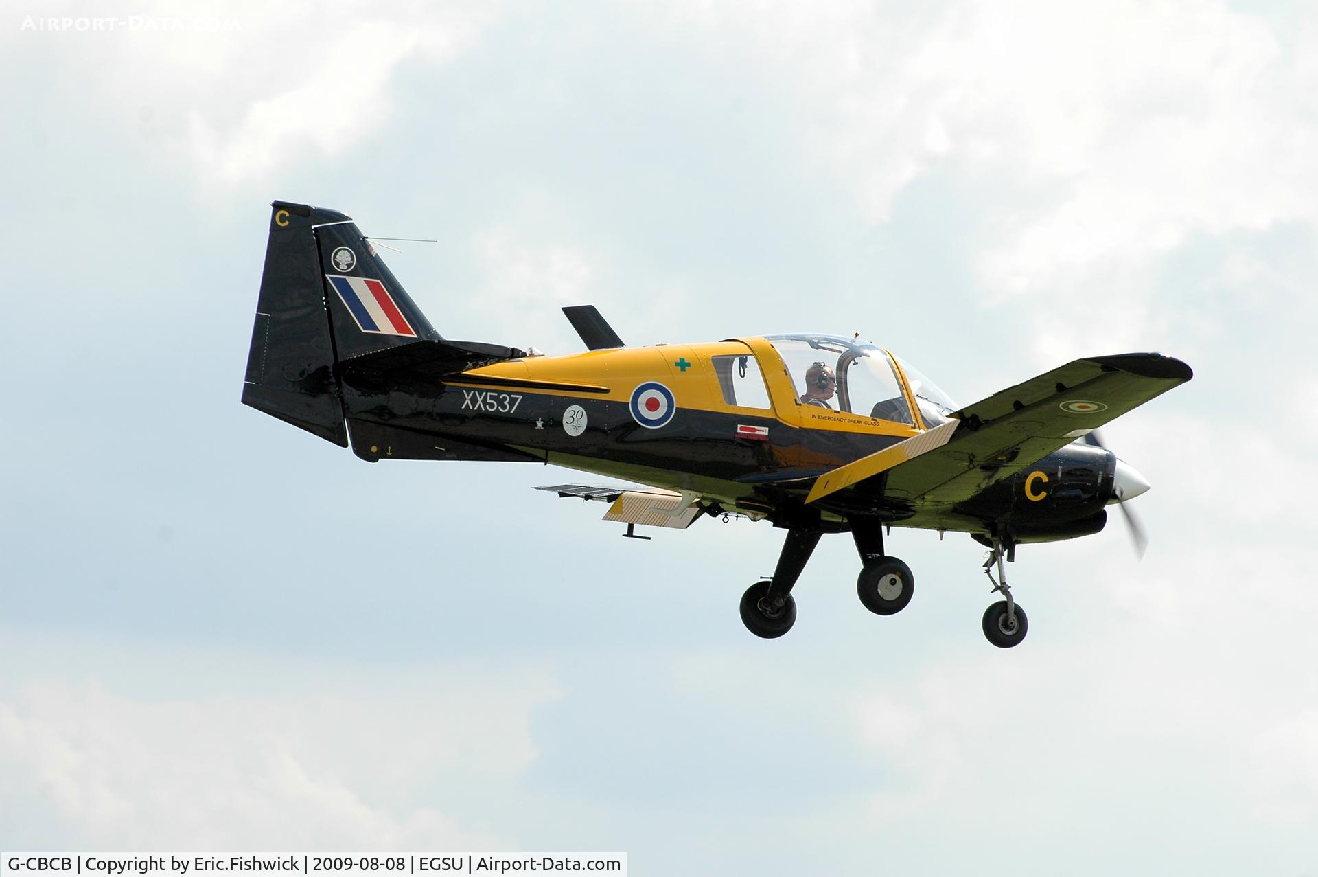 G-CBCB, 1973 Scottish Aviation Bulldog T.1 C/N BH.120/223, G-CBCB Bulldog at Duxford