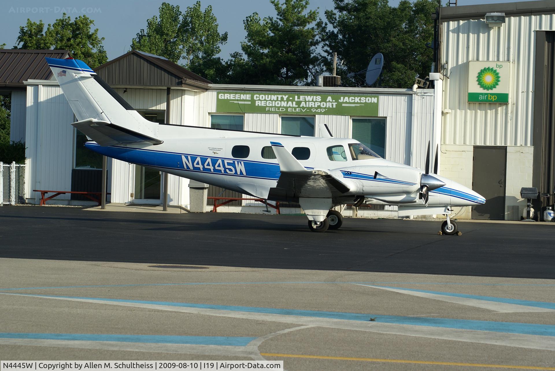 N4445W, 1973 Beech A60 C/N P-245, 1973 Beech A60