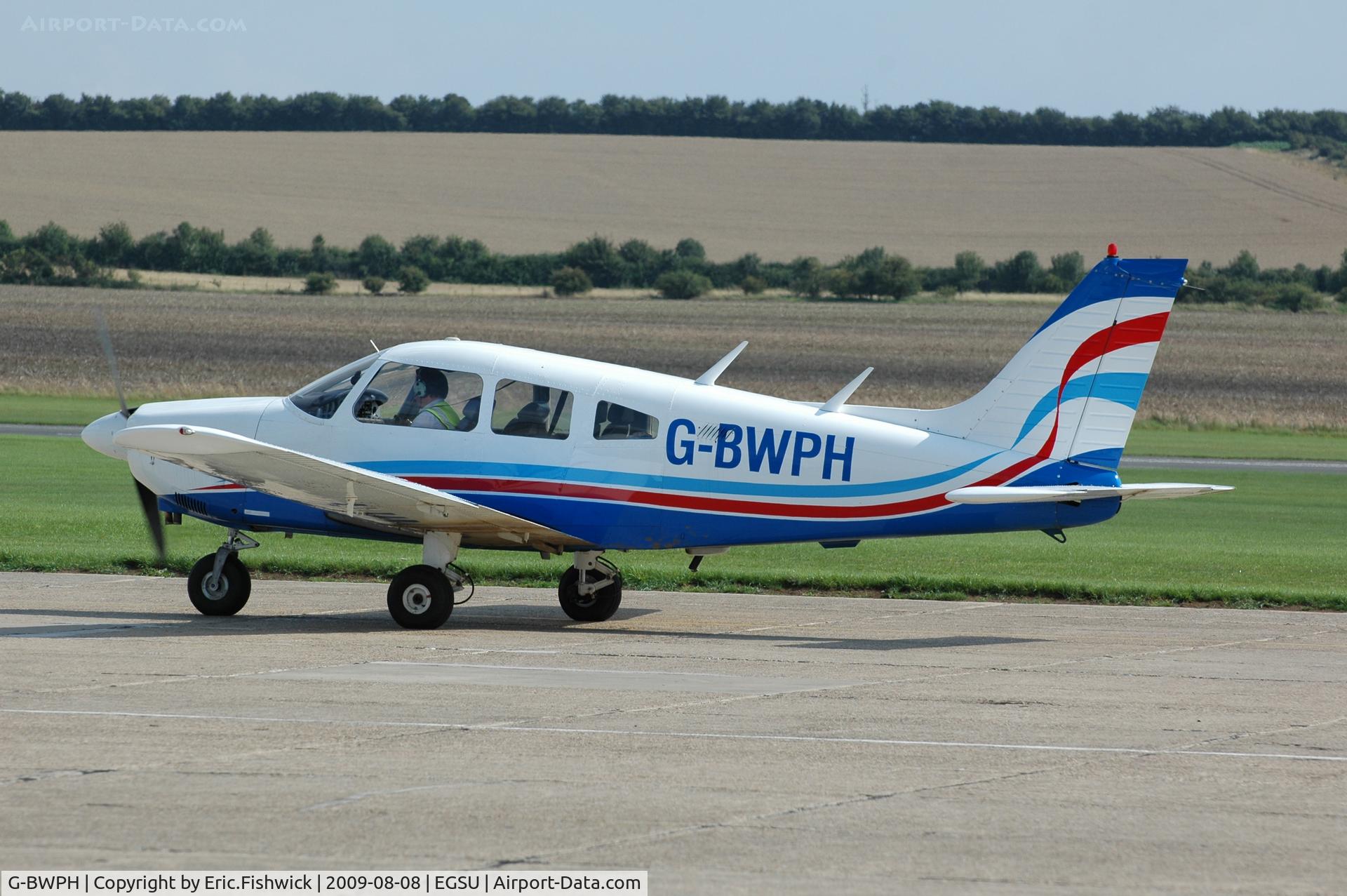 G-BWPH, 1977 Piper PA-28-181 Cherokee Archer II C/N 28-7790311, 1. G-BWPH at Duxford
