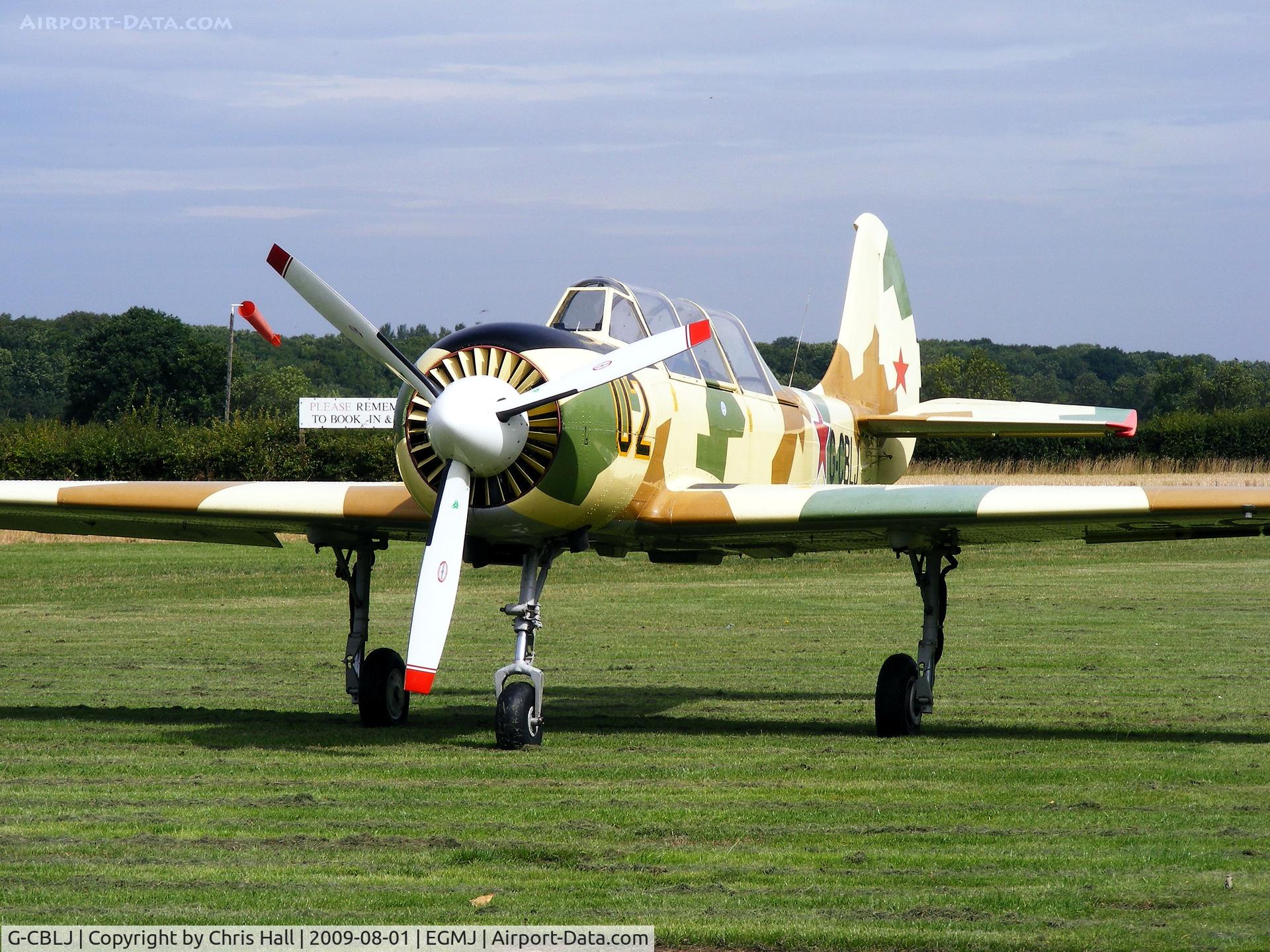G-CBLJ, 1988 Bacau Yak-52 C/N 888615, Previous ID: RA-44472