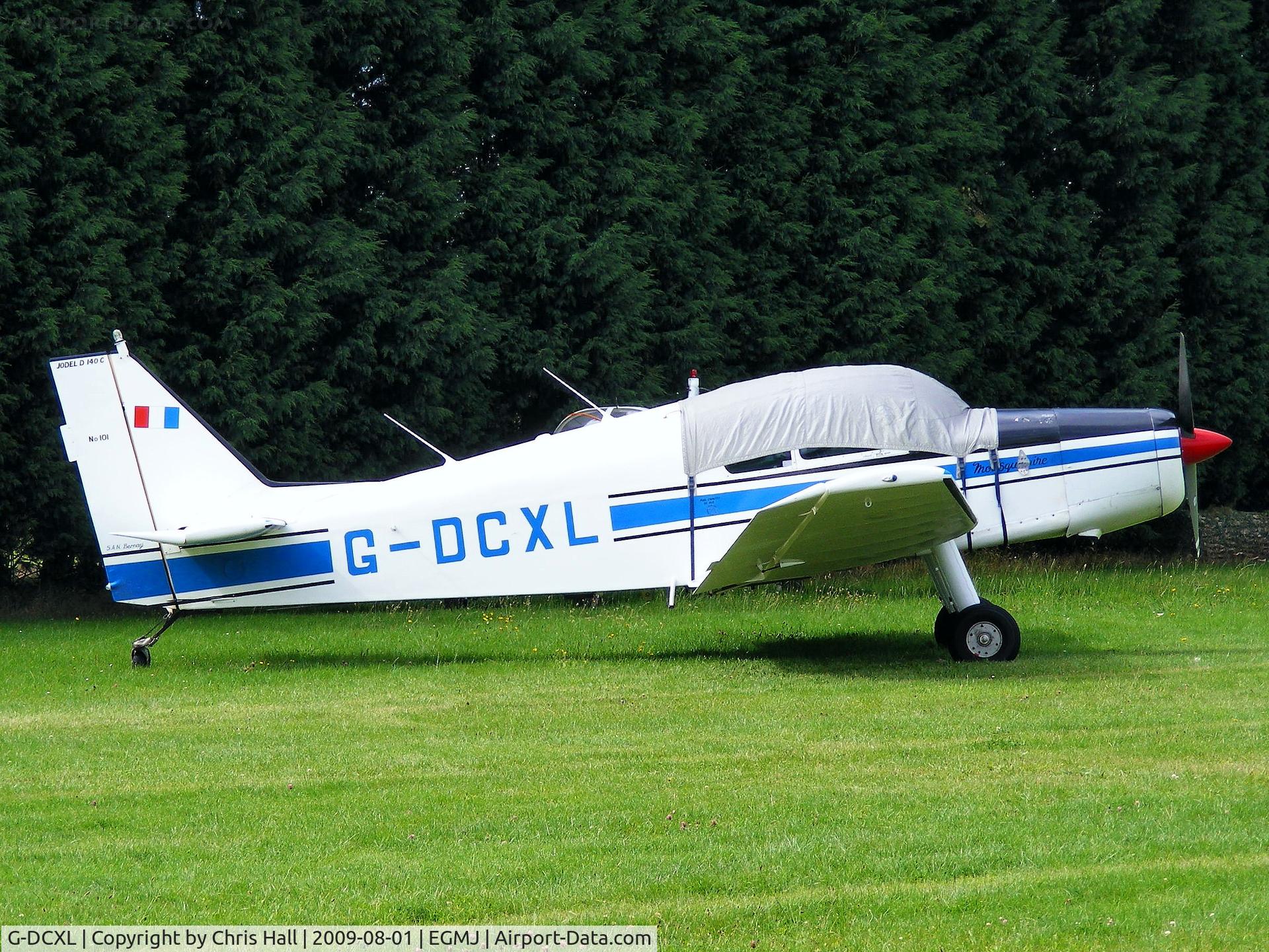 G-DCXL, 1963 SAN Jodel D-140C Mousquetaire III C/N 101, privately owned, Previous ID: F-BKSM