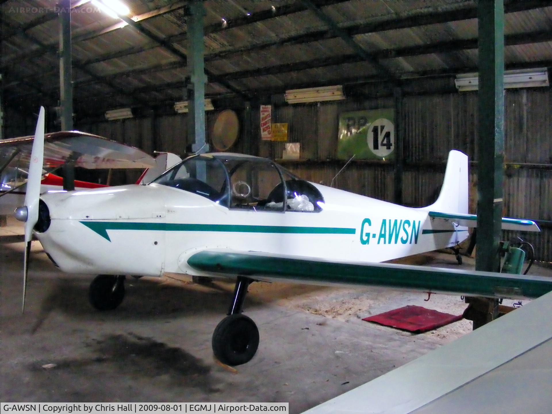 G-AWSN, 1968 Rollason Druine D-62B Condor C/N RAE/632, privately owned