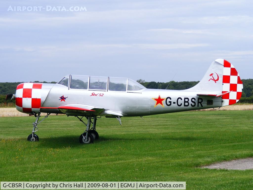 G-CBSR, 1987 Bacau Yak-52 C/N 877913, Previous ID: LY-AQB