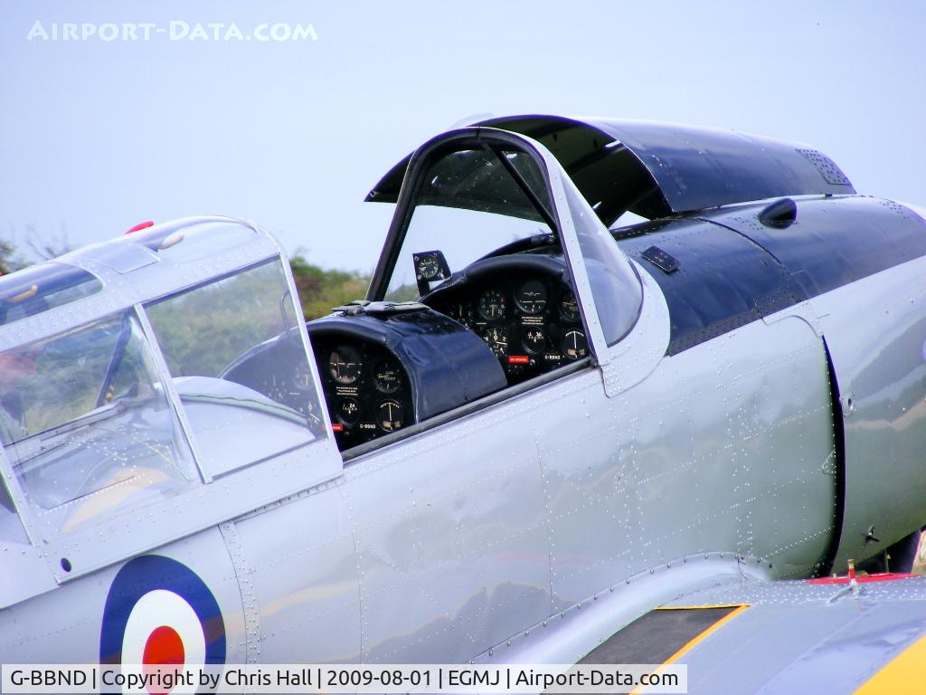 G-BBND, 1950 De Havilland DHC-1 Chipmunk T.10 C/N C1/0225, ex Royal Air Force, WD286