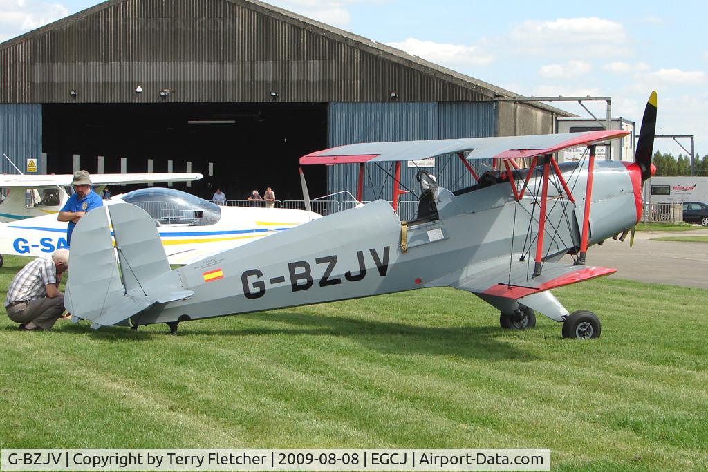 G-BZJV, 1957 CASA 1-131E Srs 1000 C/N 1075, Casa Jungmann - Visitor to Sherburn for the 2009 LAA Great Northern Rally