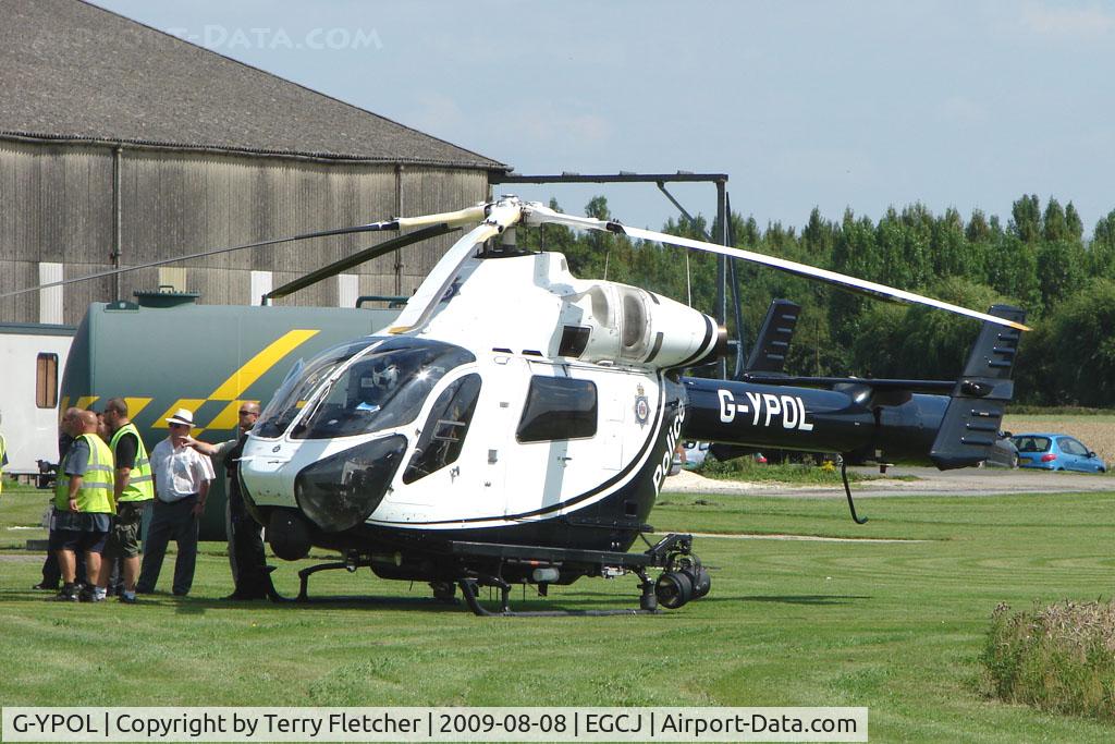 G-YPOL, 2000 McDonnell Douglas MD-900 Explorer C/N 900-00078, Police MD900 a brief Visitor to Sherburn for the 2009 LAA Great Northern Rally