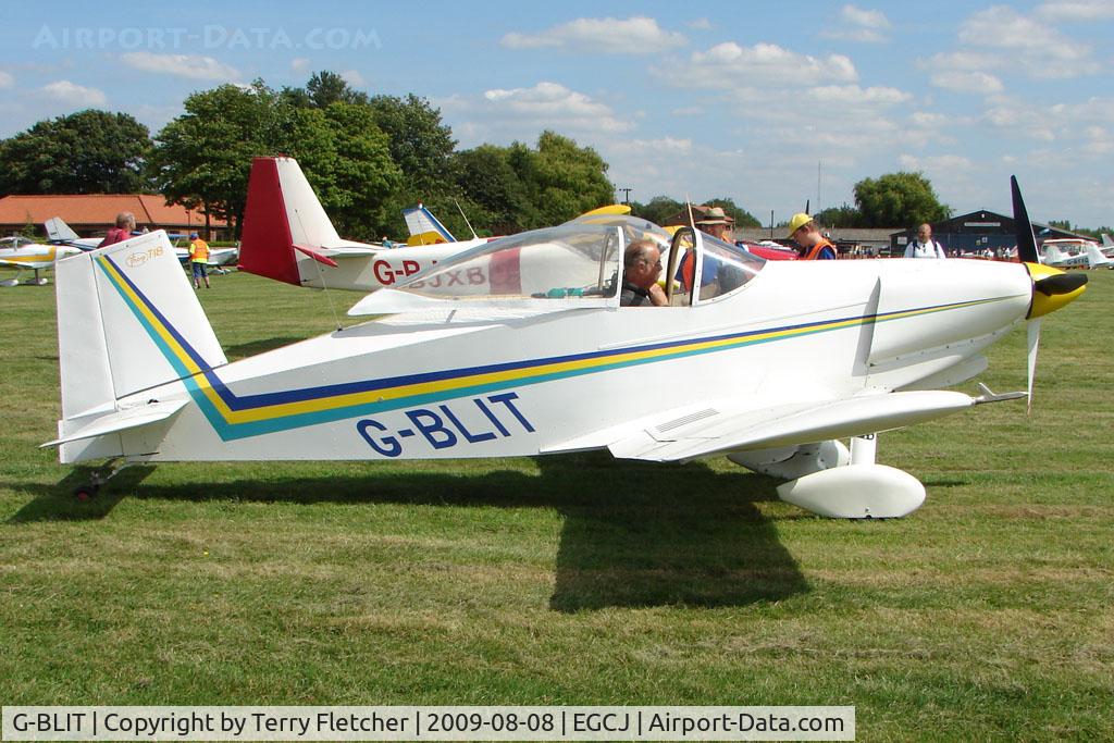 G-BLIT, 1986 Thorp T-18C Tiger C/N PFA 076-10550, Thorp T-18C - Visitor to Sherburn for the 2009 LAA Great Northern Rally
