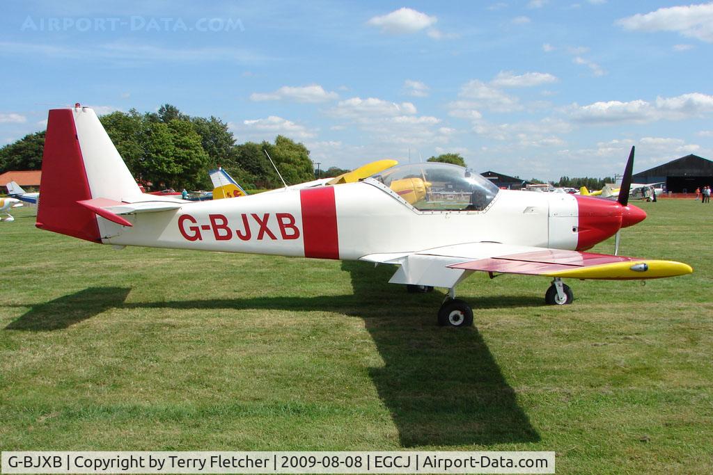 G-BJXB, 1982 Slingsby T-67A Firefly C/N 1995, Slingsby Firefly - Visitor to Sherburn for the 2009 LAA Great Northern Rally