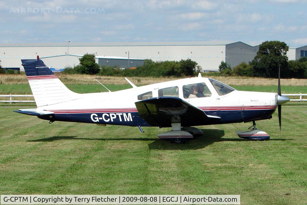 G-CPTM, 1977 Piper PA-28-151 Cherokee Warrior C/N 28-7715012, Piper PA-28-151 - Visitor to Sherburn for the 2009 LAA Great Northern Rally