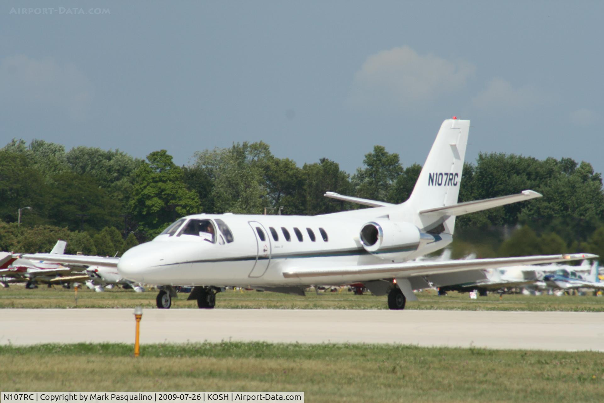 N107RC, 1988 Cessna S550 Citation IIS C/N S550-0150, Cessna S550