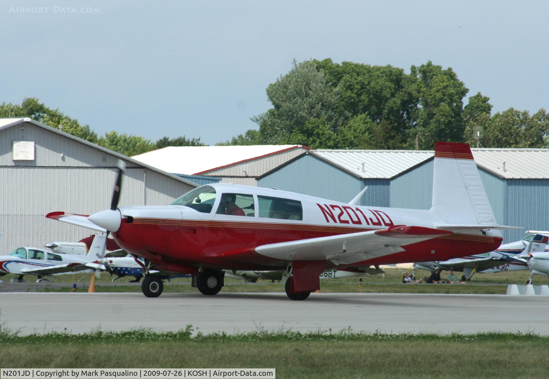 N201JD, 1976 Mooney M20J 201 C/N 24-0008, Mooney M20J