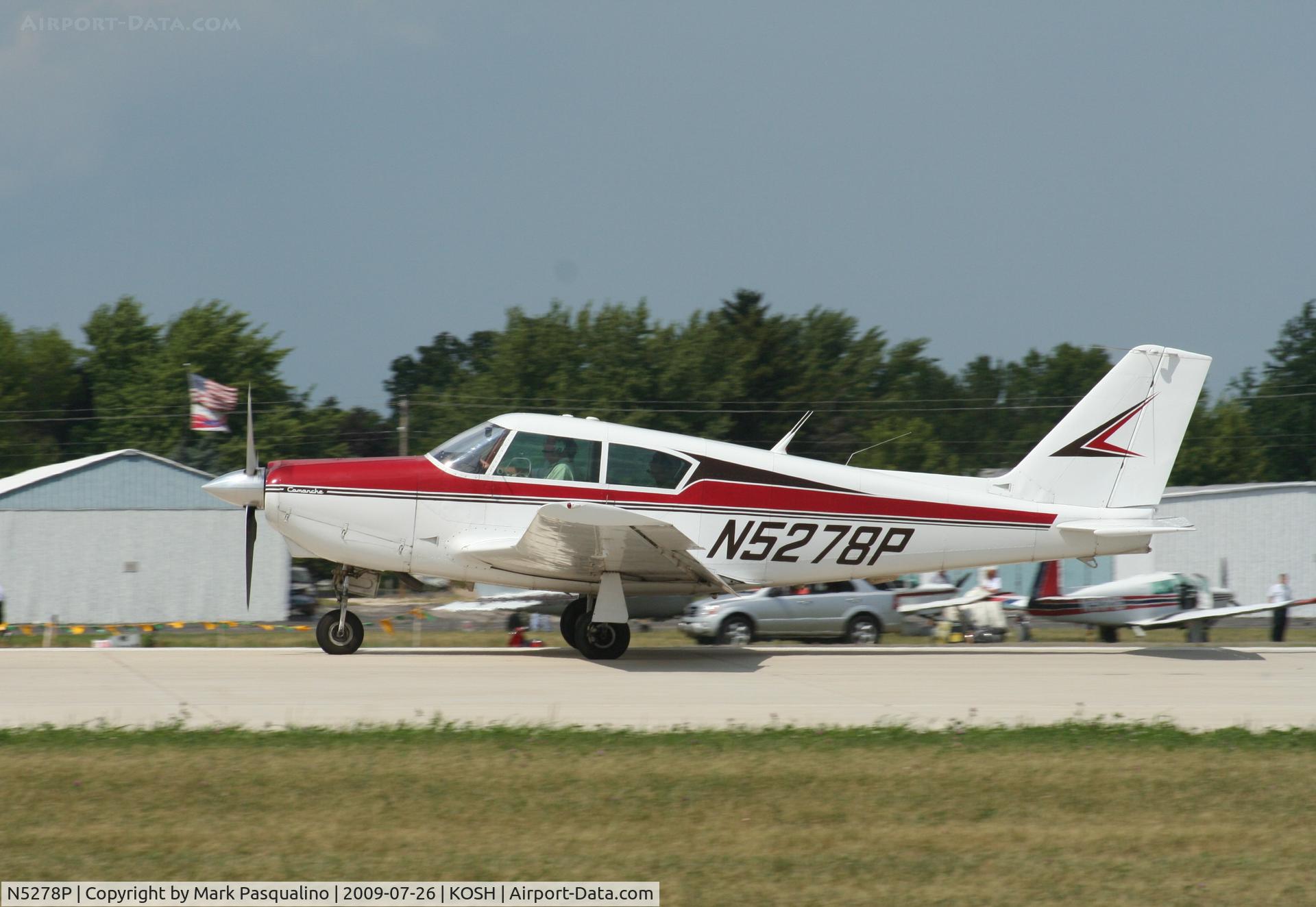 N5278P, 1958 Piper PA-24-250 Comanche C/N 24-317, Piper PA-24-250