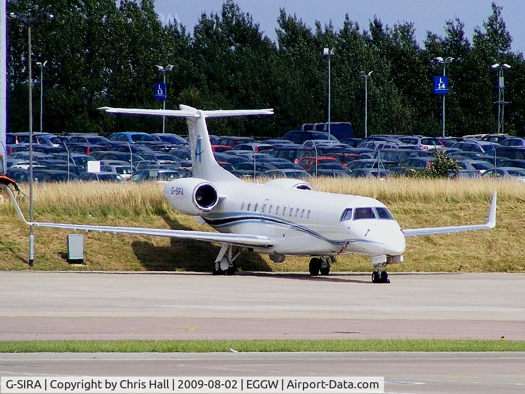 G-SIRA, 2004 Embraer EMB-135BJ Legacy C/N 14500832, AMSAIR AIRCRAFT LTD, Previous ID: OE-IAS