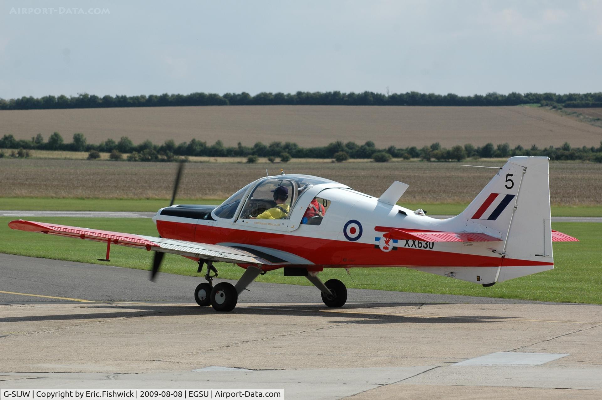 G-SIJW, 1974 Scottish Aviation Bulldog Series 120 Model 121 C/N BH120/295, XX630 Bulldog at Duxford
