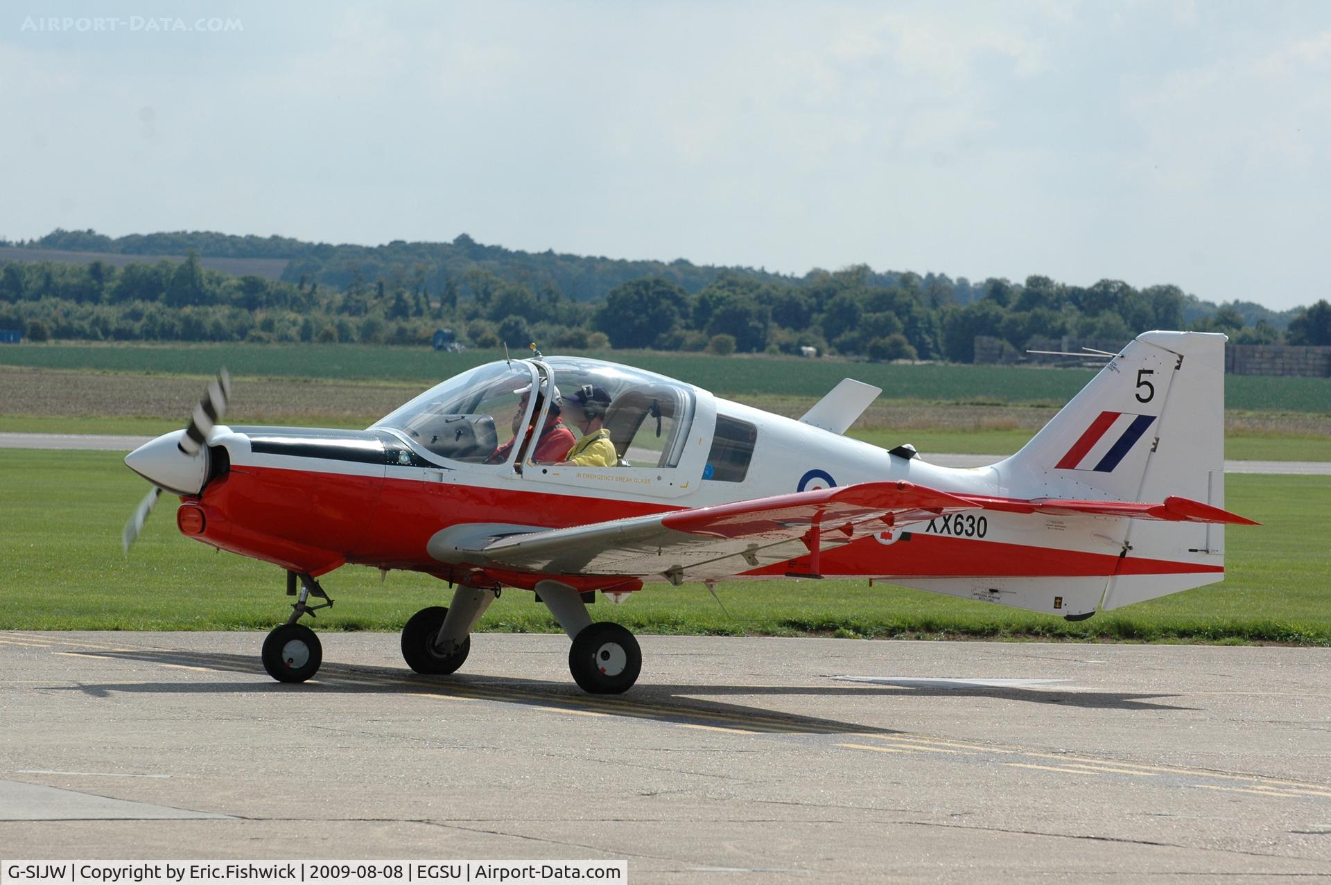 G-SIJW, 1974 Scottish Aviation Bulldog Series 120 Model 121 C/N BH120/295, 3. XX630 Bulldog at Duxford
