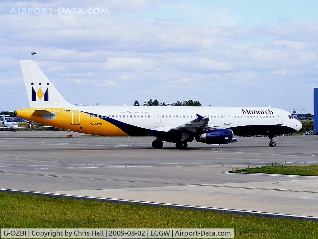 G-OZBI, 2007 Airbus A321-231 C/N 2234, Monarch