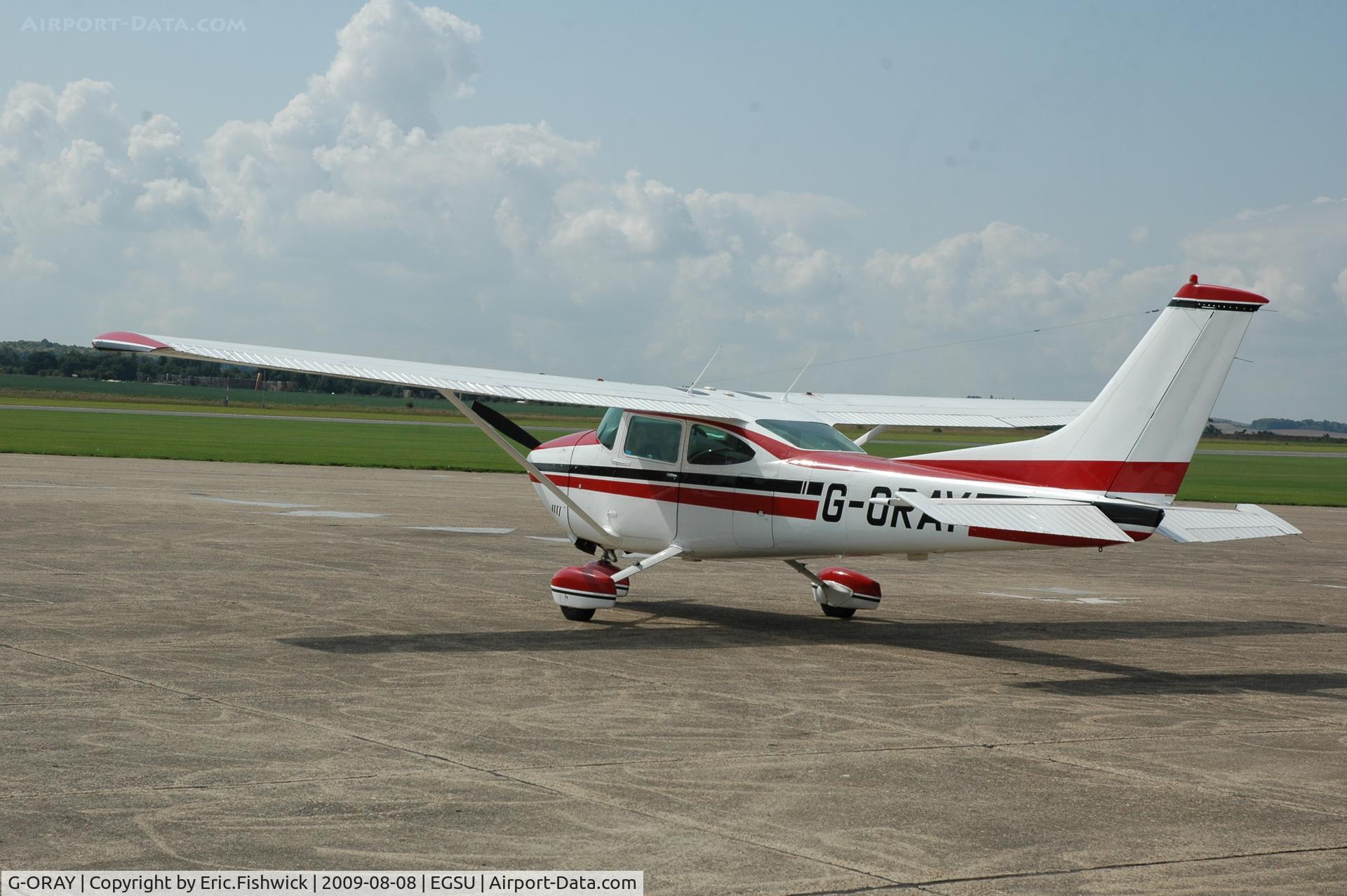 G-ORAY, 1980 Reims F182Q Skylane C/N 0132, G-ORAY at Duxford
