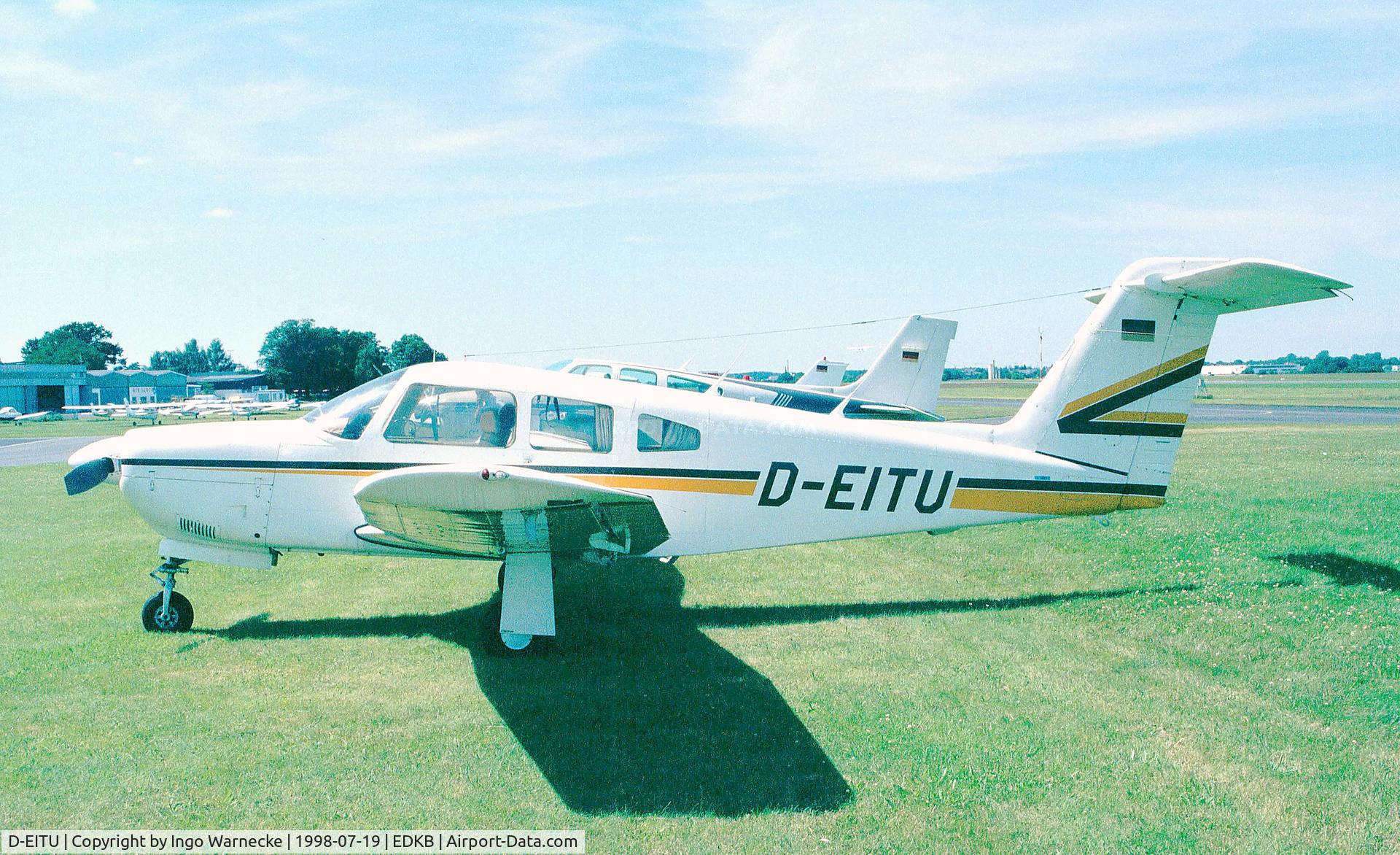 D-EITU, 1979 Piper PA-28RT-201 Arrow IV Arrow IV C/N 28R-7918241, Piper PA-28RT-201 Arrow IV at Bonn-Hangelar airfield