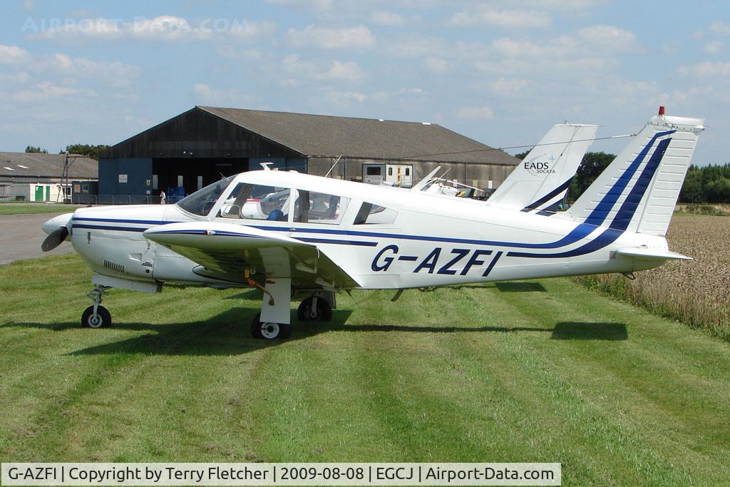 G-AZFI, 1971 Piper PA-28R-200 Cherokee Arrow C/N 28R-7135160, Resident at Sherburn
