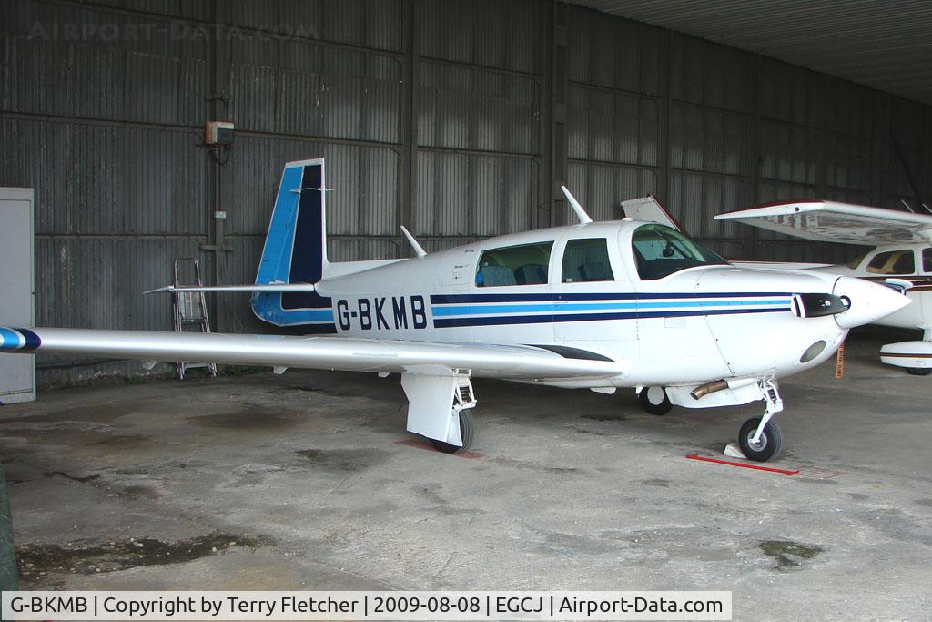 G-BKMB, 1982 Mooney M20J 201 C/N 24-1307, Resident at Sherburn