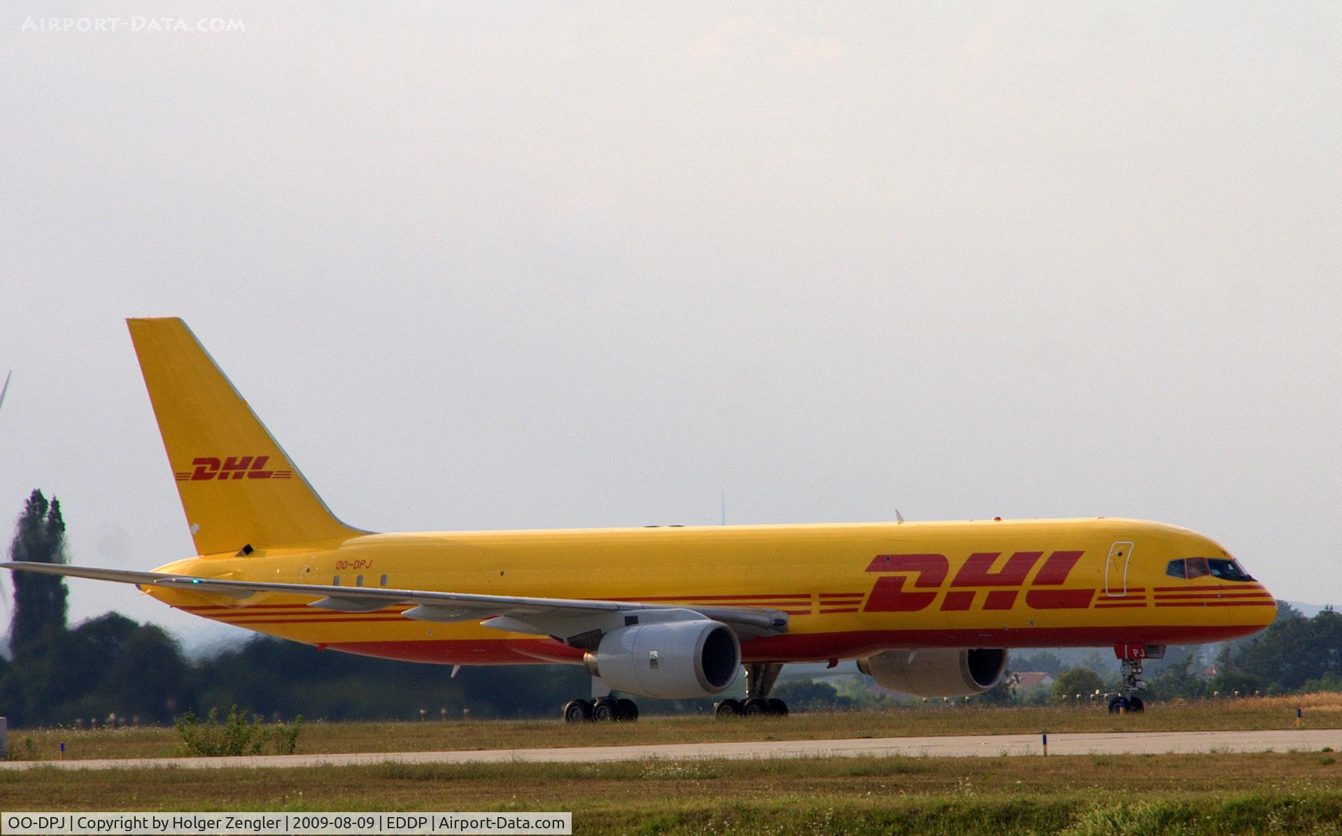 OO-DPJ, 1986 Boeing 757-236/SF C/N 23493, Doing some engine tests on a sunday afternoon