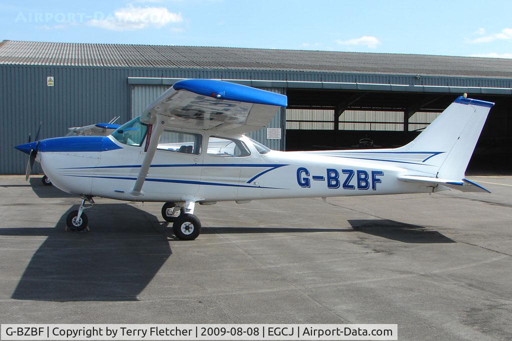 G-BZBF, 1974 Cessna 172M Skyhawk C/N 17262258, Resident at Sherburn