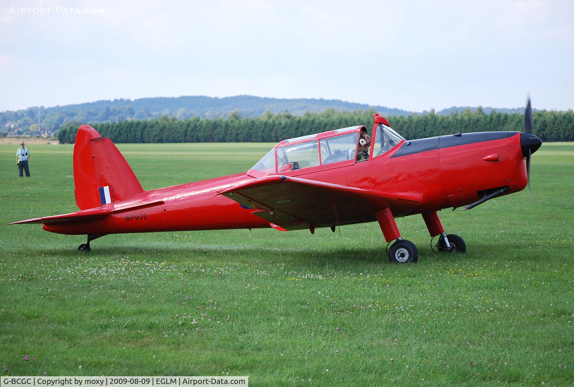 G-BCGC, 1952 De Havilland DHC-1 Chipmunk T.10 C/N C1/0776, Chipmunk 22 at White Waltham