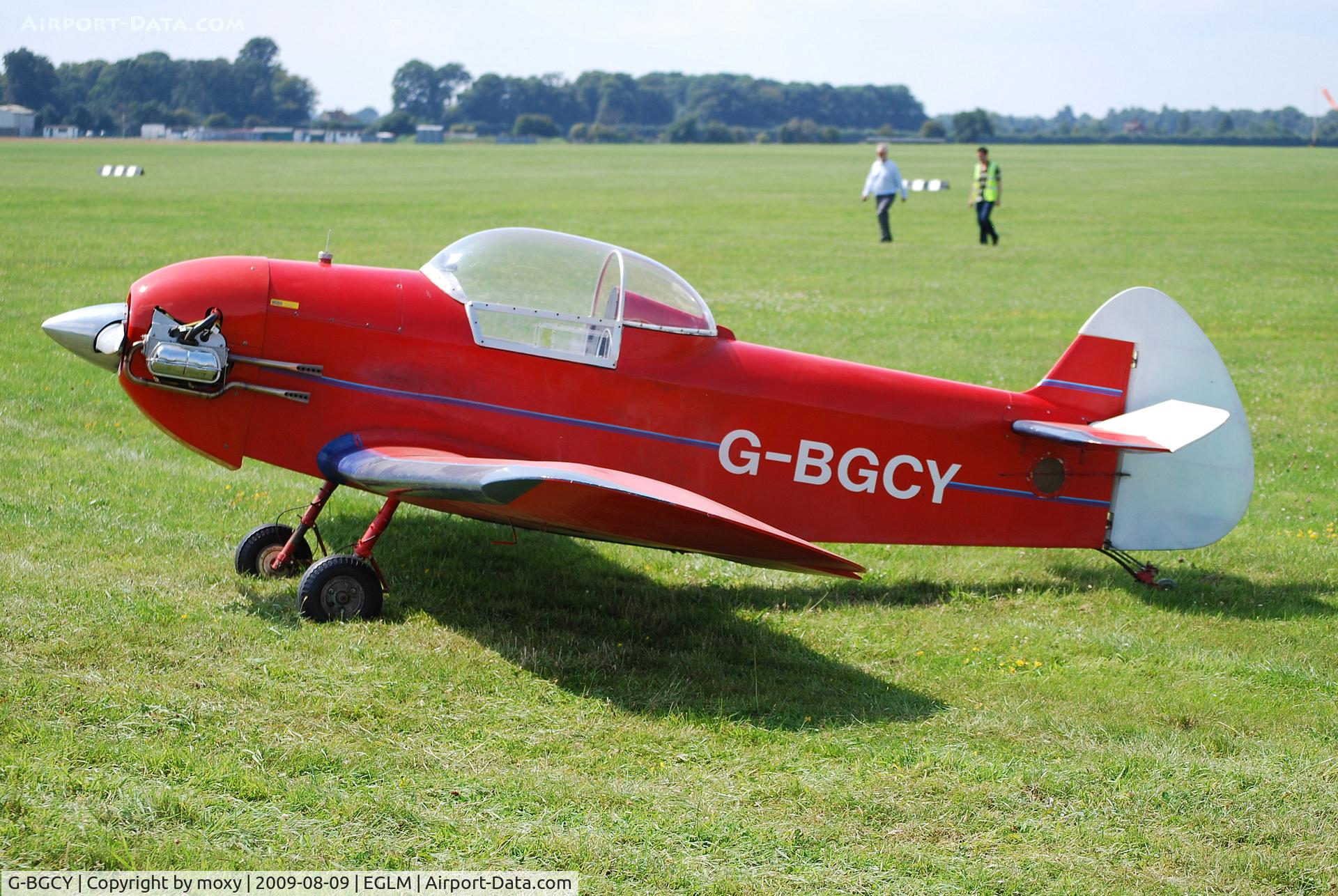 G-BGCY, 1993 Taylor Monoplane C/N PFA 055-10370, Taylor Monoplane at White Waltham visiting from Fenlands
