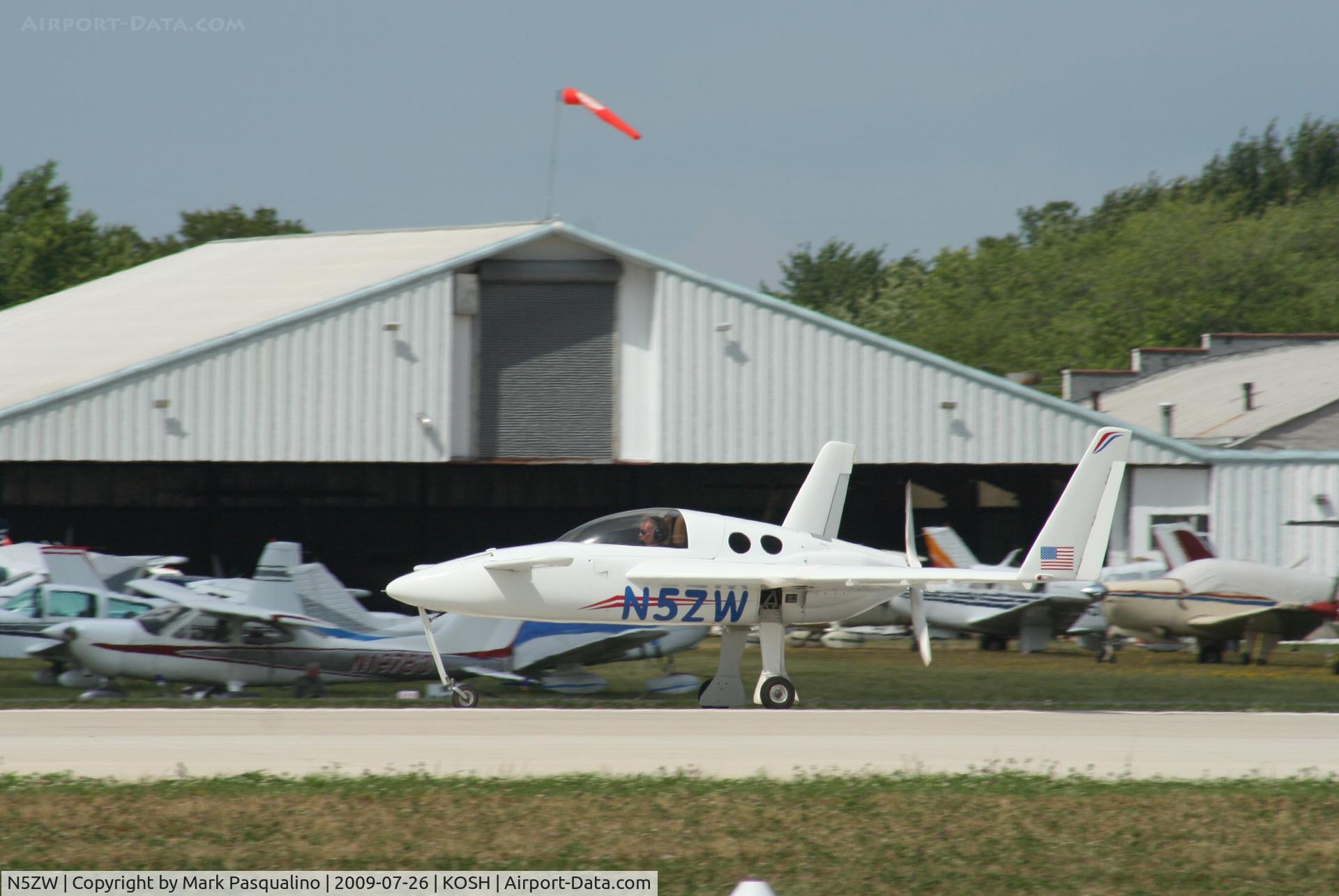 N5ZW, 2005 Dickey E-Racer Mk II C/N 109, E-Racer MK II