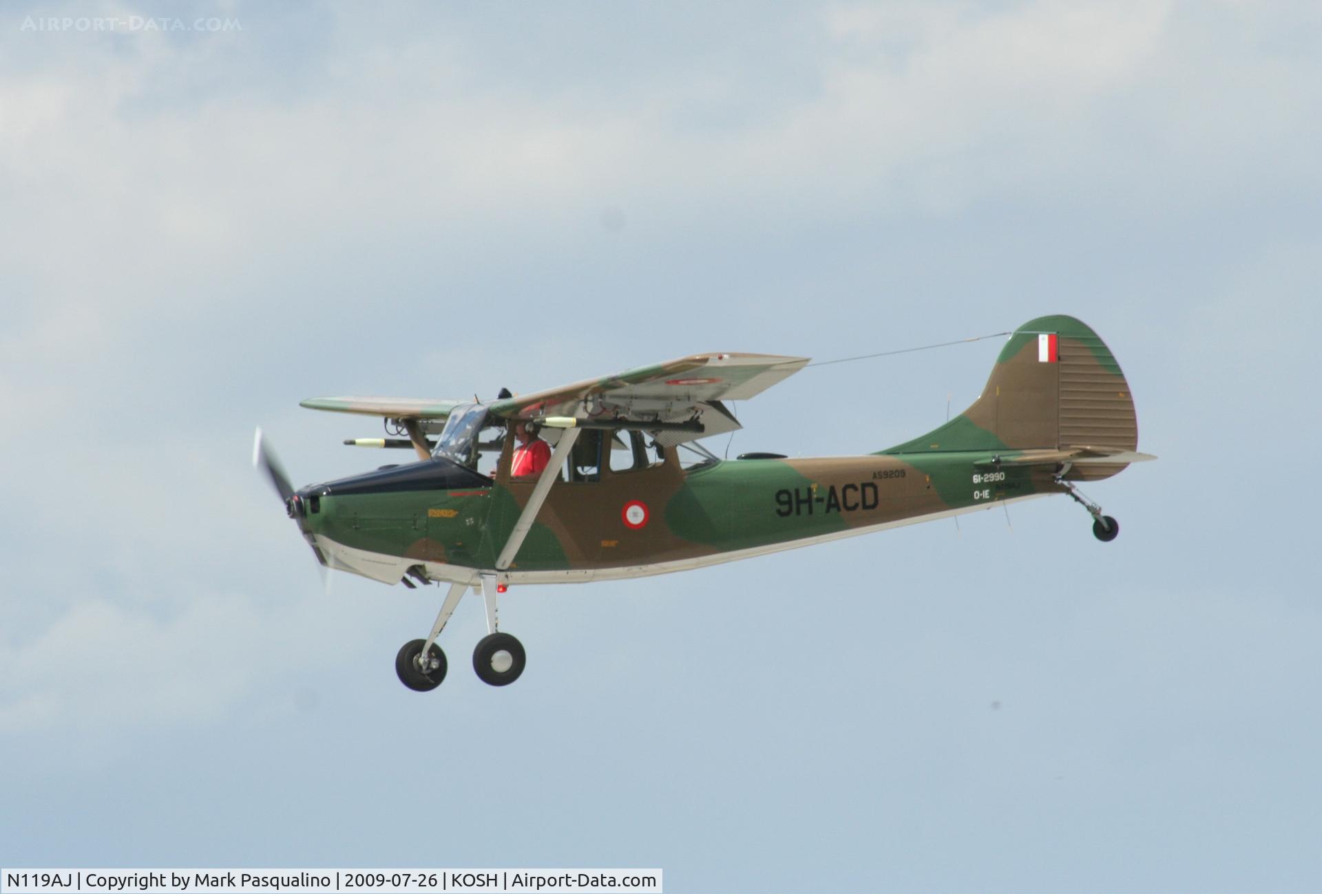 N119AJ, 1963 Cessna O-1E Bird Dog C/N 305M-0038, Cessna O-1E