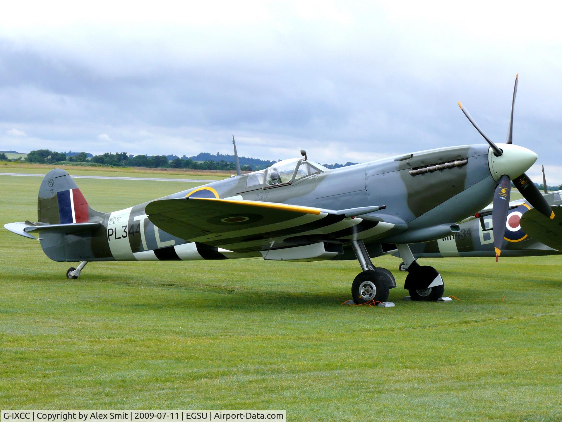 G-IXCC, 1944 Supermarine 361 Spitfire LF.IXe C/N CBAF.9590, Supermarine Spitfire F.IXe G-IXCC Historic Flying Inc painted as Royal Air Force PL344/TL-B